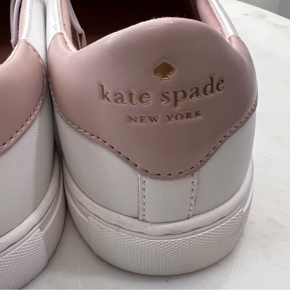 Kate Spade NEW Azores Slip-On Perforated Leather Sneakers Shoes White Size 7.5 - Picture 10 of 11